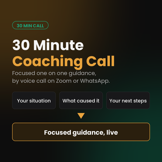 30 Minute Coaching Call