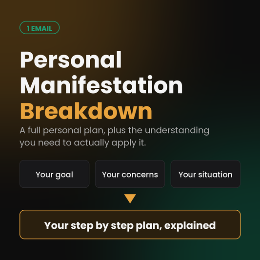 Personal Manifestation Breakdown (1 Email)